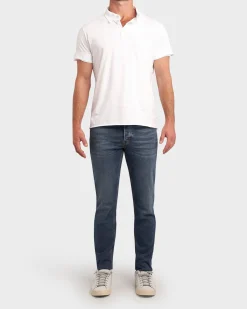 Dark Blue Cleveland Slim Fit Jeans