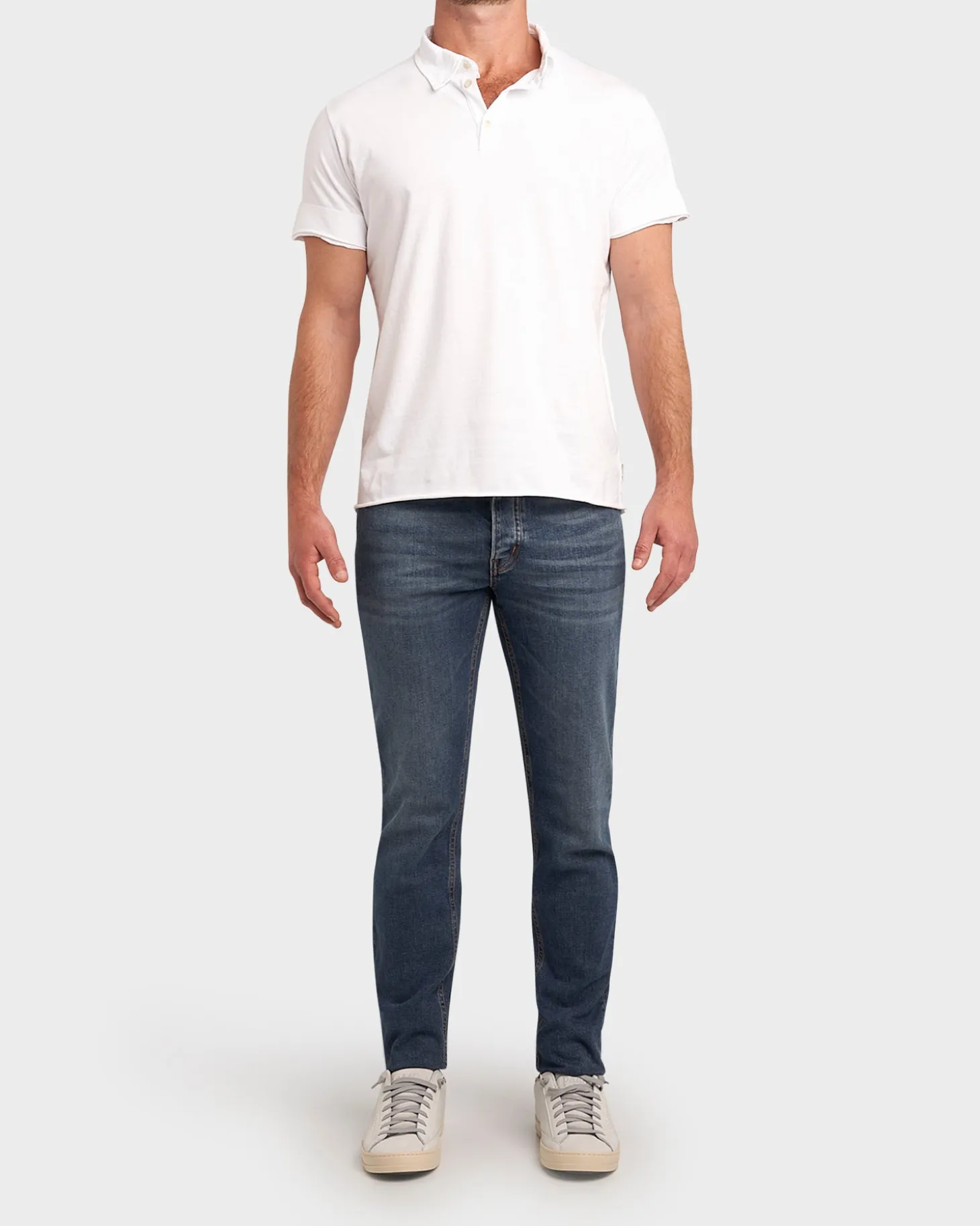 Dark Blue Cleveland Slim Fit Jeans