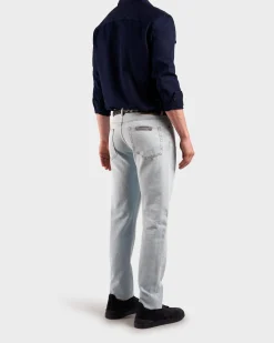 Dark Blue Denim Cotton Overshirt