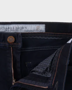 Dark Blue Icon Cotton Stretch Slim Fit Jeans