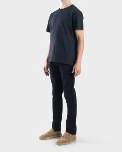 Dark Blue Icon Cotton Stretch Slim Fit Jeans