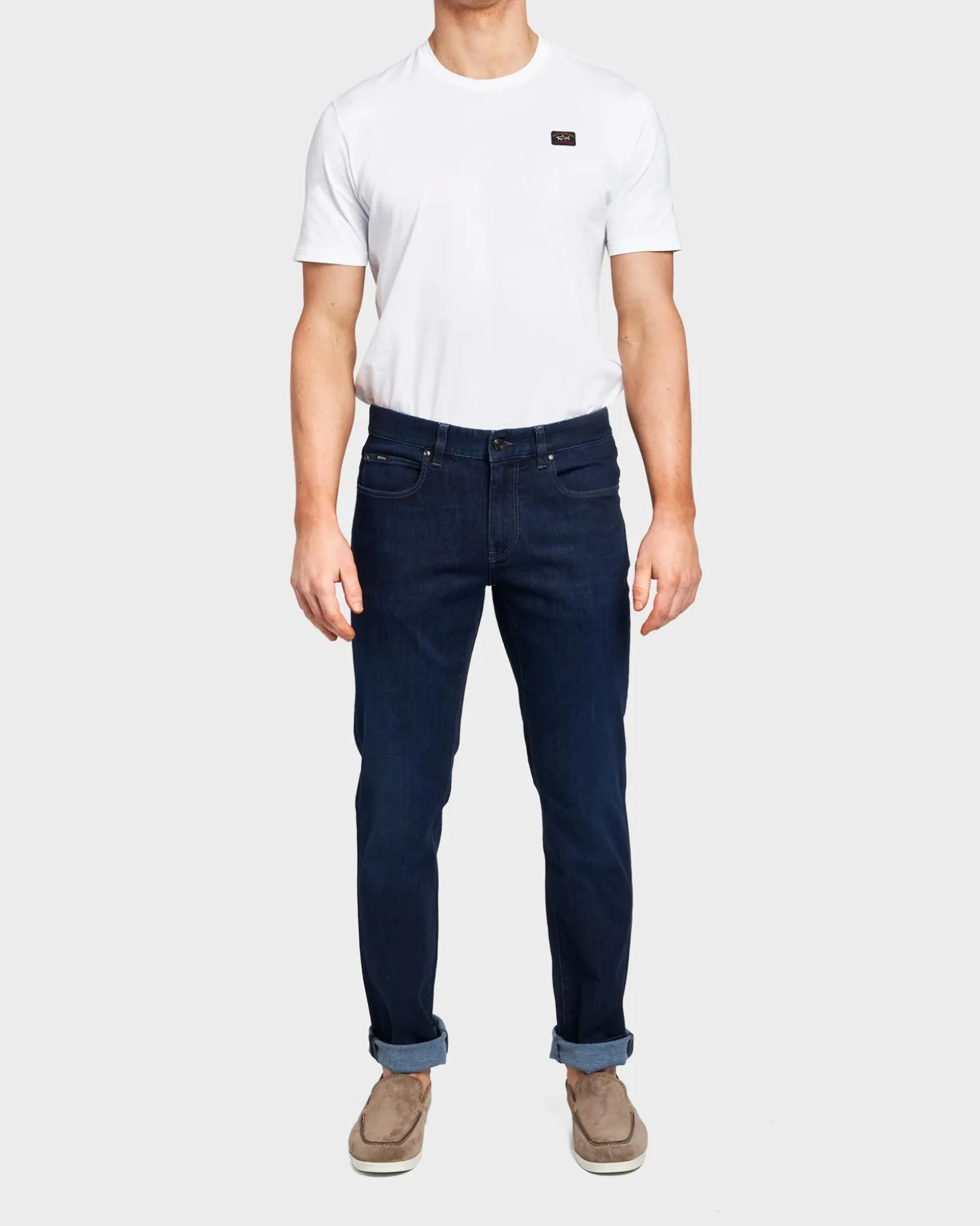 Dark Blue Narrow Fit Jeans