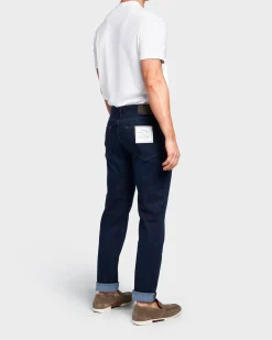 Dark Blue Narrow Fit Jeans
