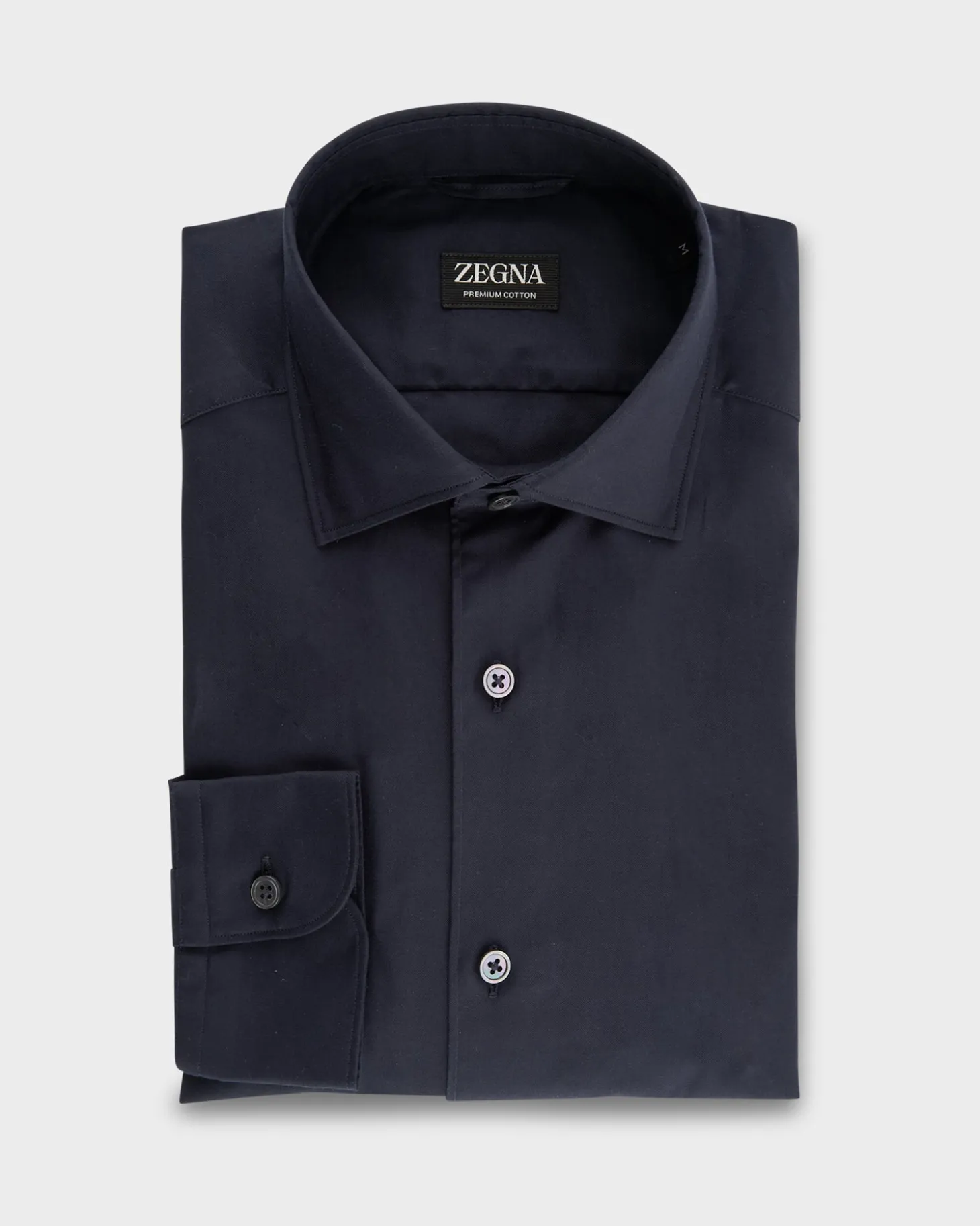 Dark Blue Premium Cotton Shirt