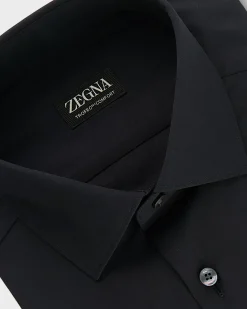 Dark Blue Trofeo Comfort Cotton Shirt