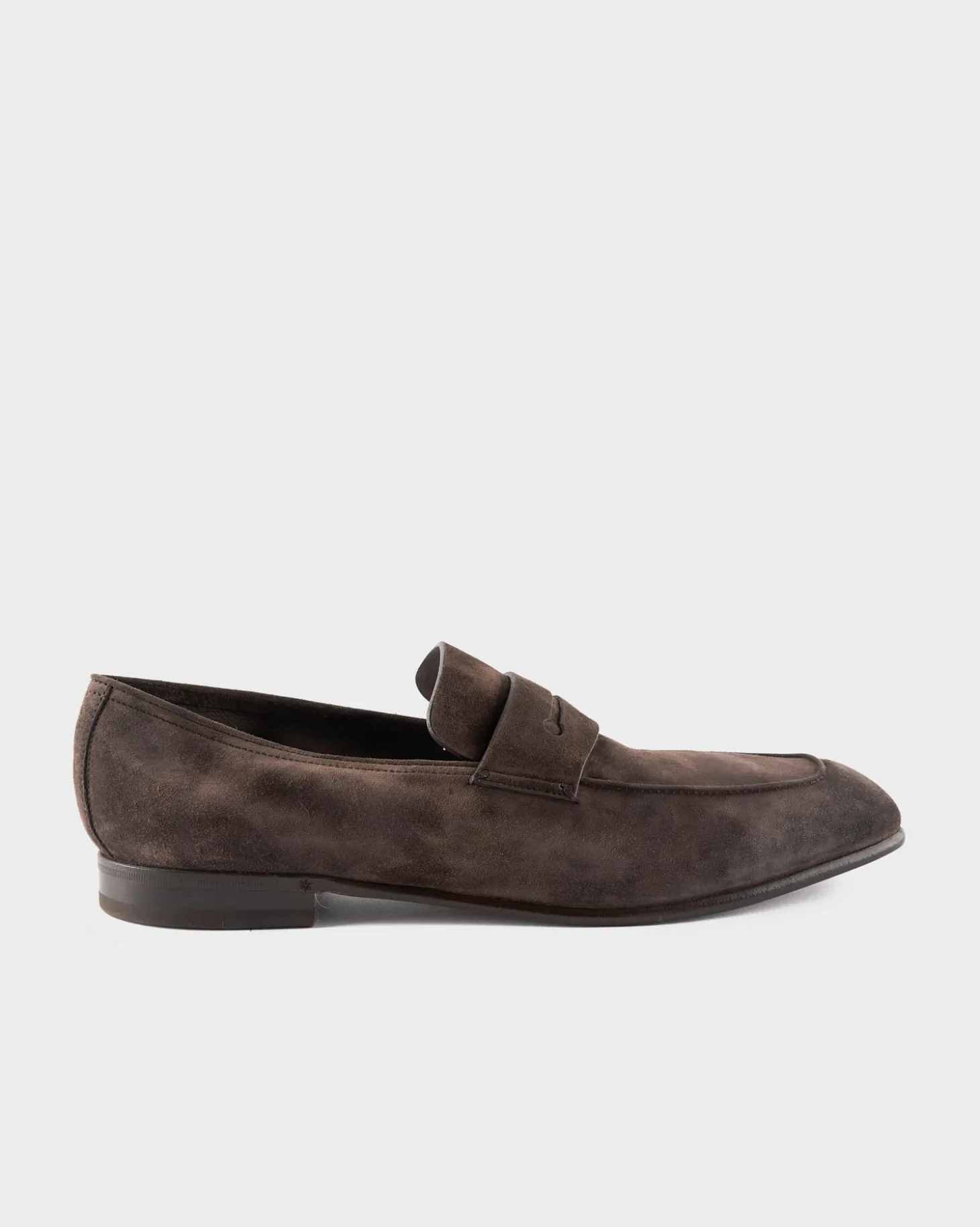 Dark Brown Suede L'Asola Moccasins
