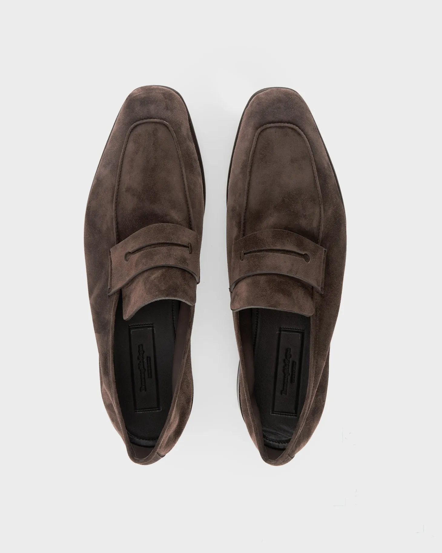 Dark Brown Suede L'Asola Moccasins