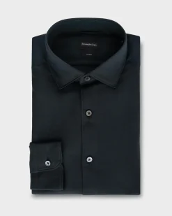 Dark Green Cashco Twill Shirt