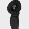 Dark Grey Cashmere Scarf