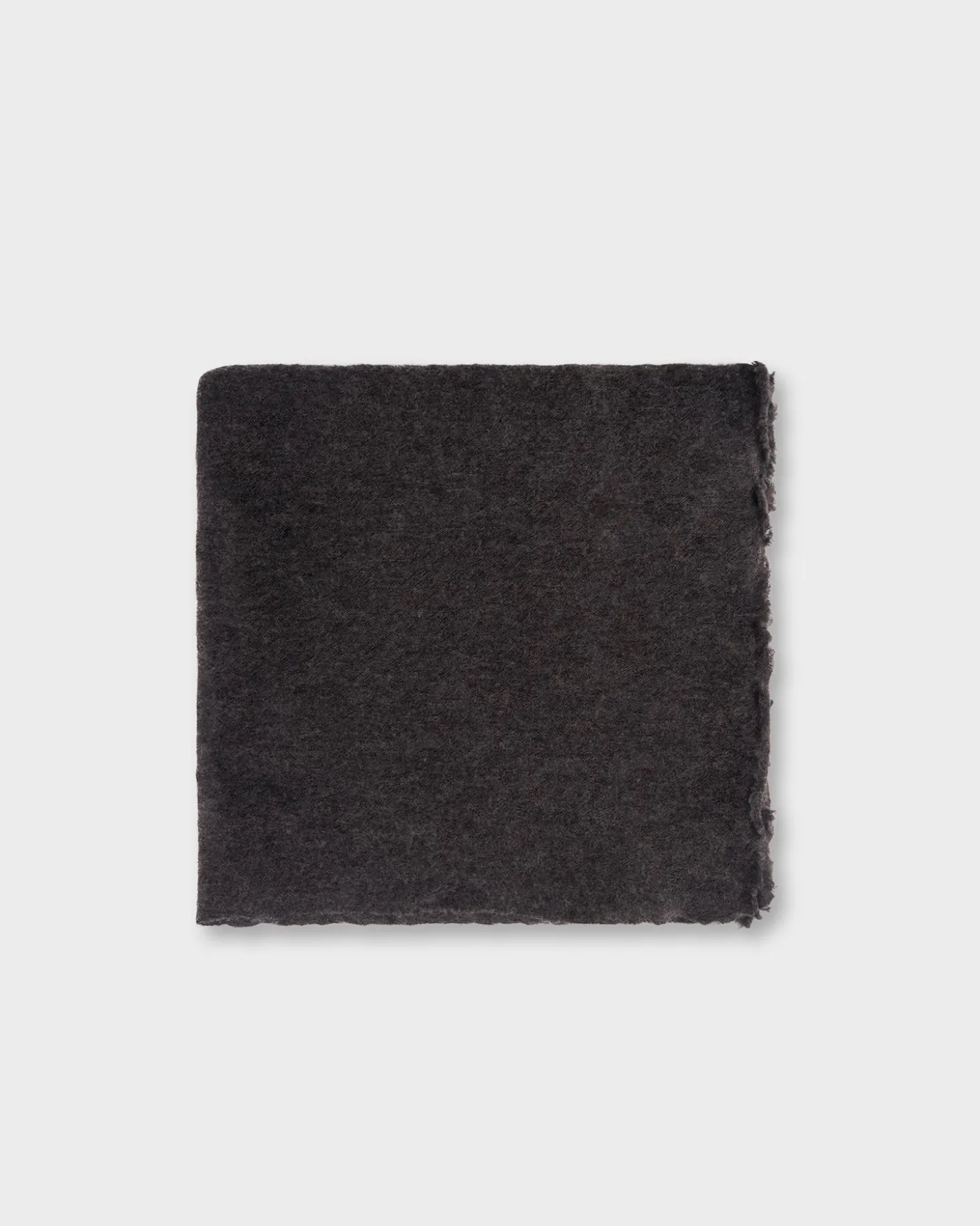 Dark Grey Cashmere Scarf