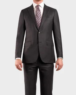 Dark Grey Trofeo Wool Suit