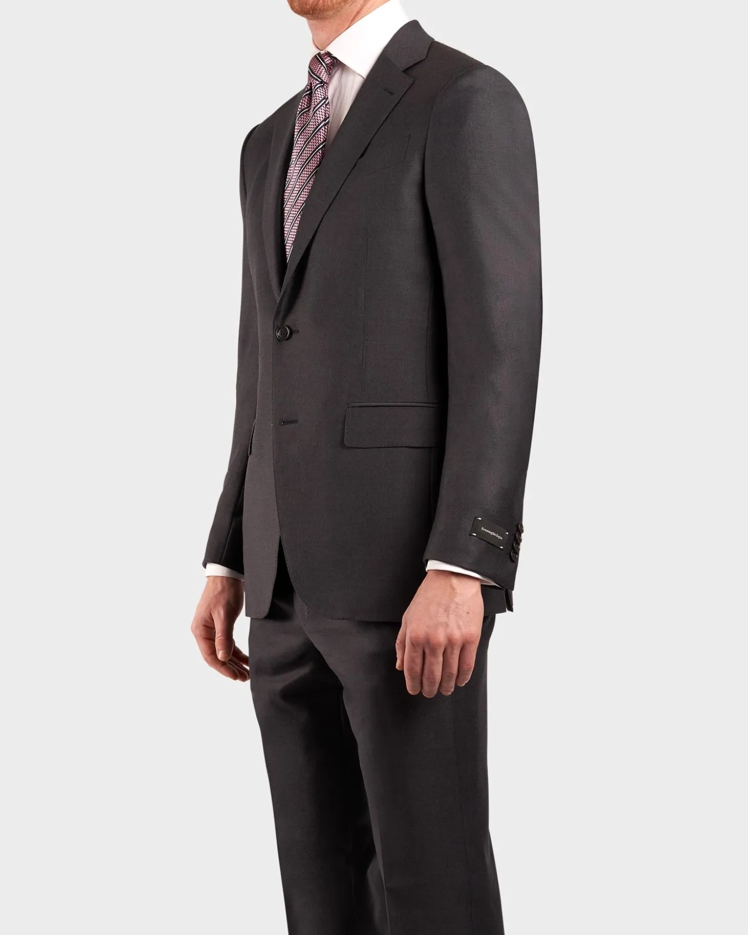 Dark Grey Trofeo Wool Suit