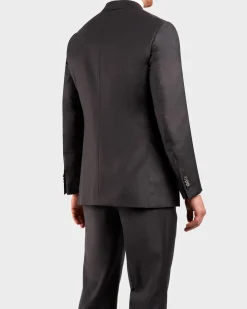 Dark Grey Trofeo Wool Suit