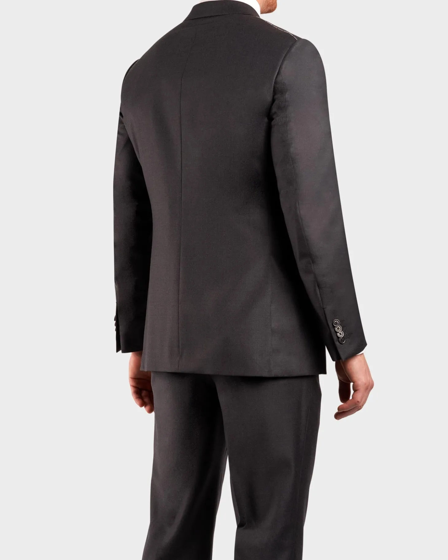 Dark Grey Trofeo Wool Suit