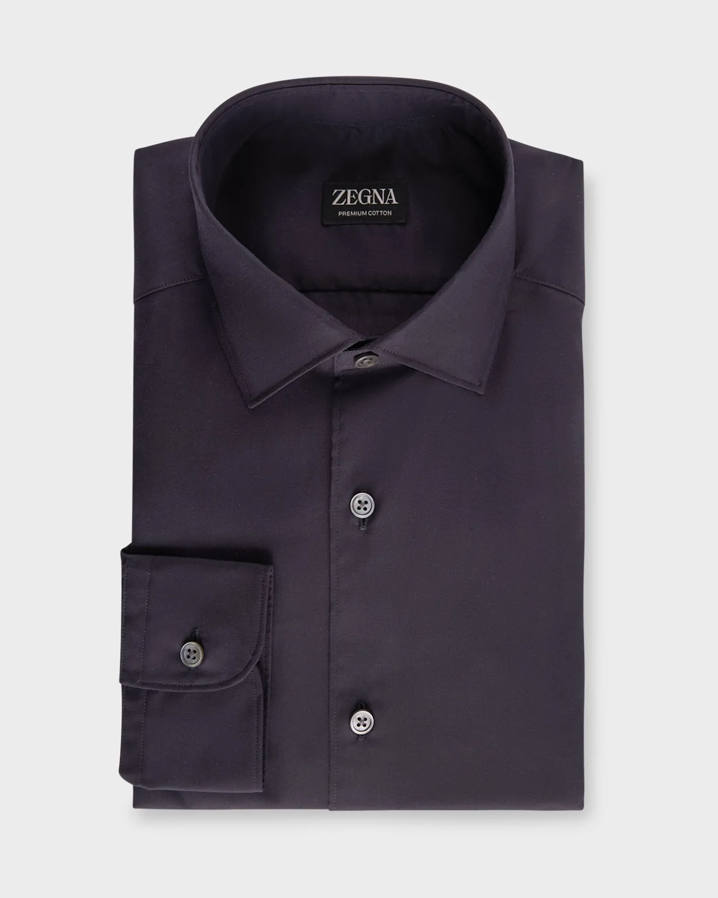 Dark Navy Premium Cotton Shirt