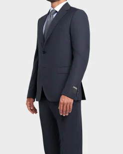 Dark Navy Wool Suit