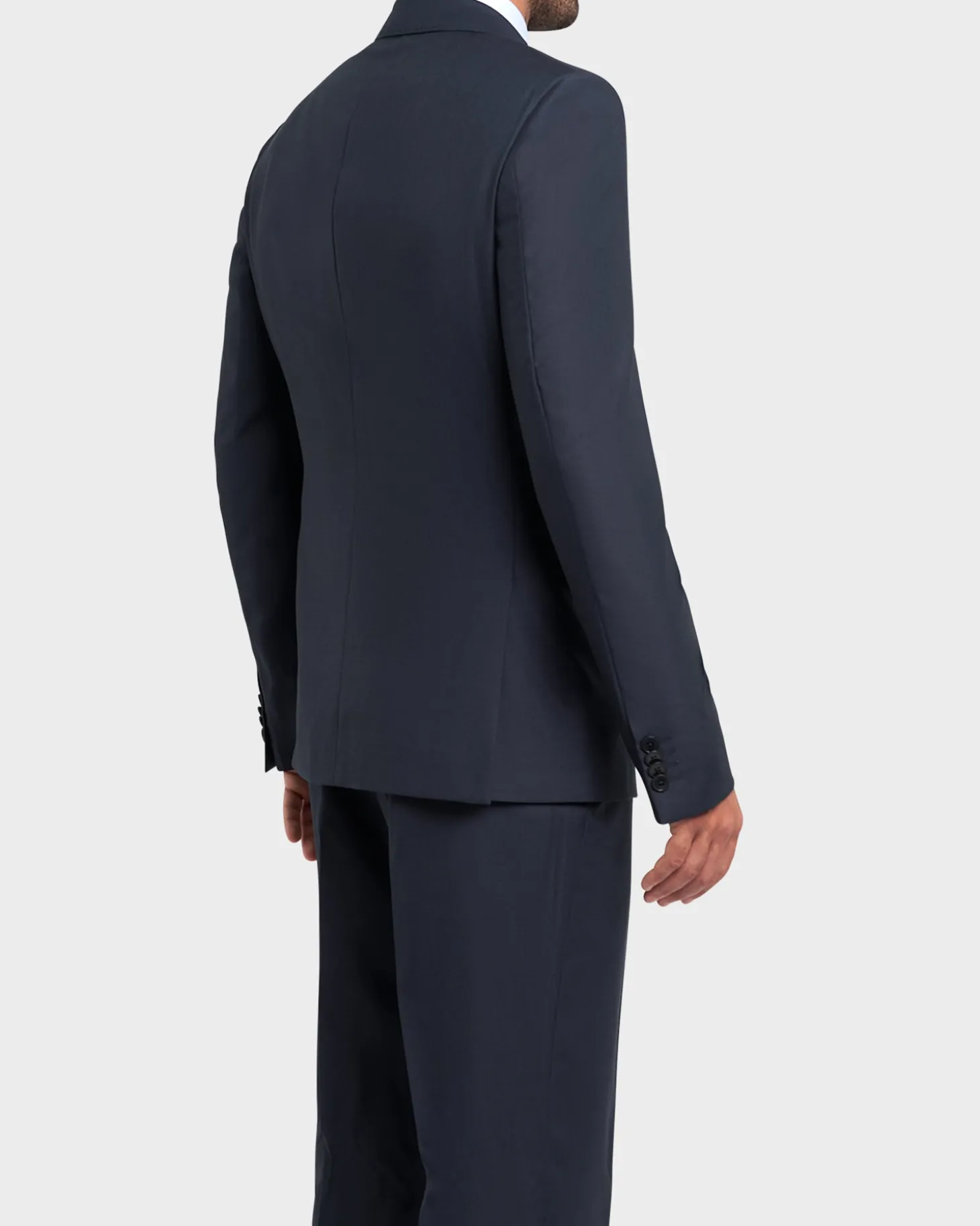 Dark Navy Wool Suit