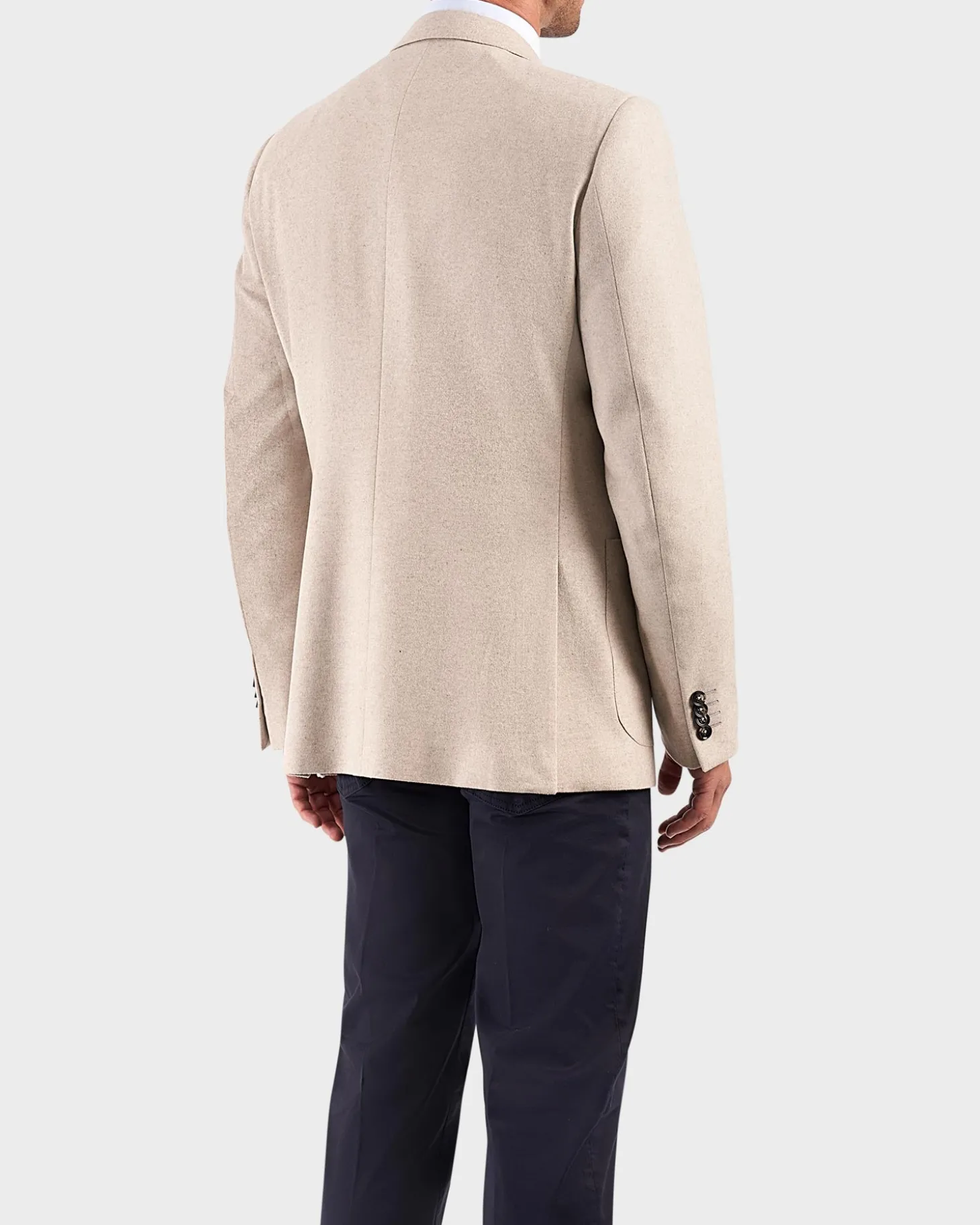 Ecru Cashmere Sports Jacket