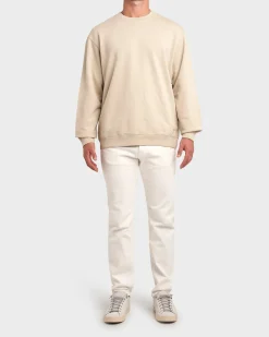 Ecru Slim Fit Old Comfort Jeans