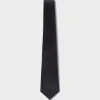 Emerald With Midnight Blue Microtexture Silk Tie