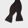 Essential Black Silk Bow Tie