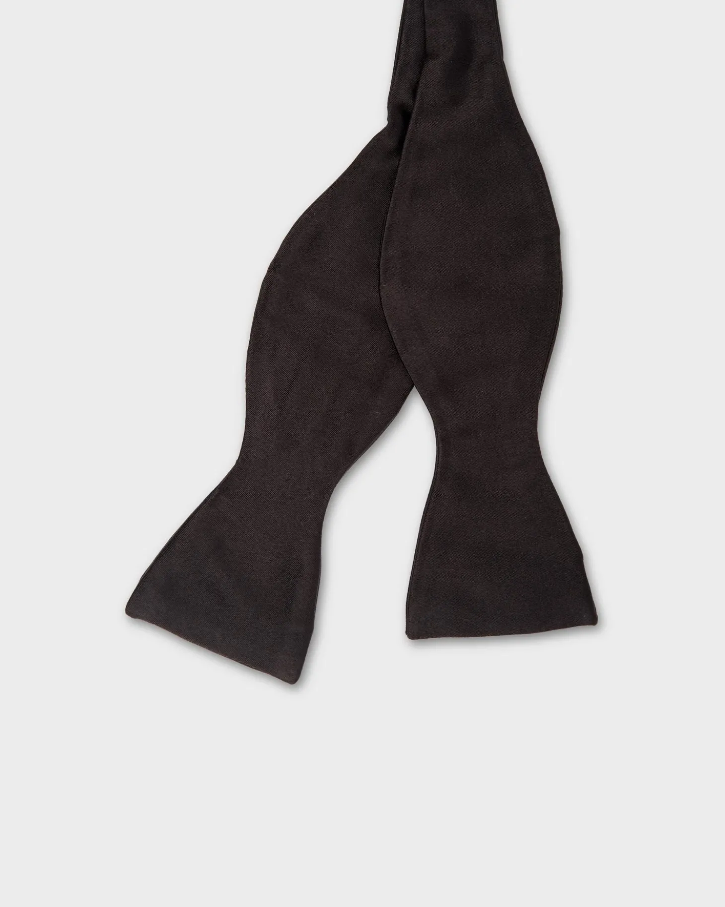 Essential Black Silk Bow Tie