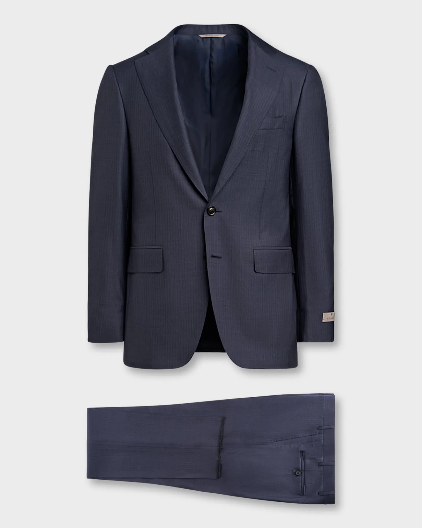 Exclusive Blue Check Wool 150's Silk Suit