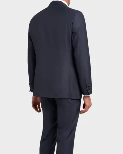Exclusive Blue Check Wool 150's Silk Suit