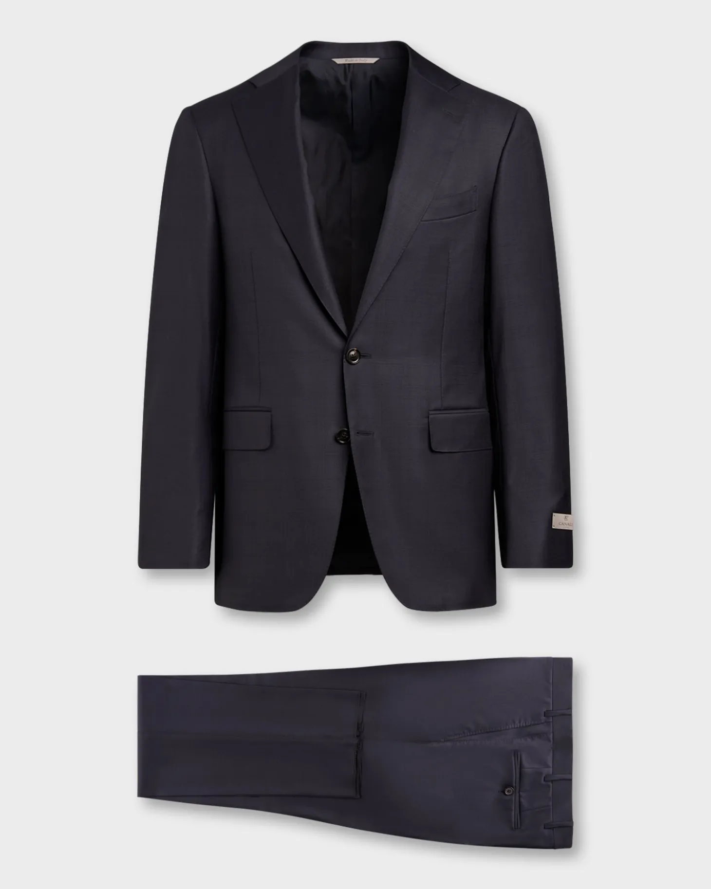 Exclusive Blue With Black Check Super 150's Wool Suit