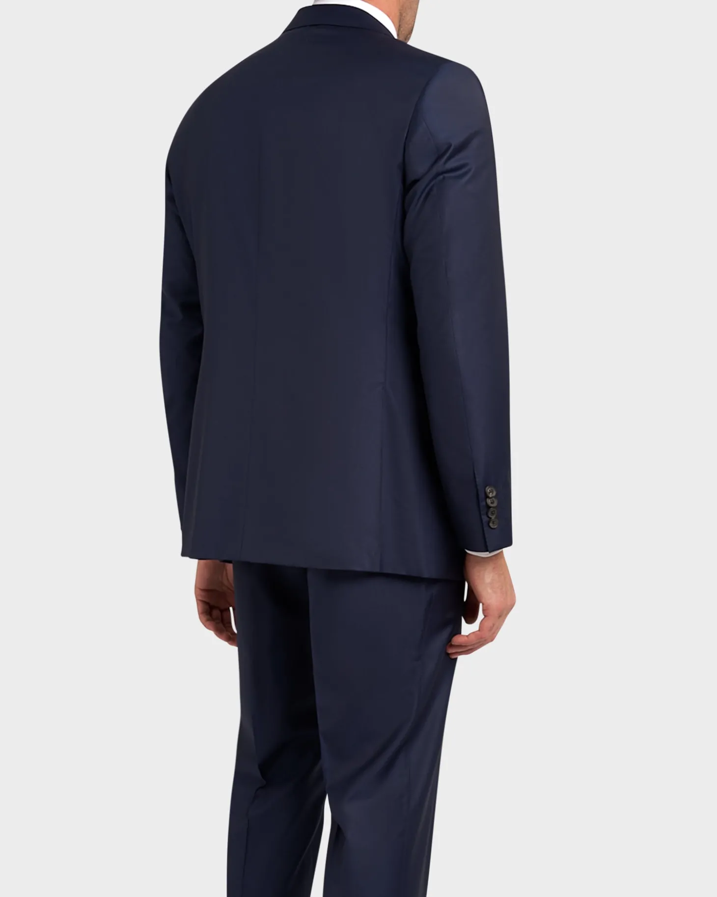 Exclusive Dark Blue Twill Super 150's Wool Suit