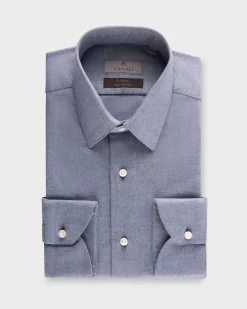 Exclusive Light Blue Cotton Cashmere Shirt