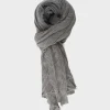 Grey Cashmere Scarf