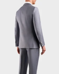 Grey Pin Stripe Suit