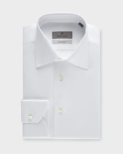 Impeccabile White Cotton Shirt