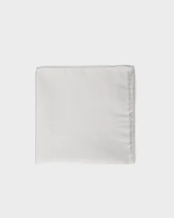 Ivory Silk Pocket Square