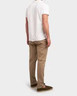 Khaki New Barcelona Cotton Stretch Chinos