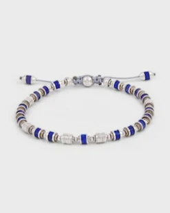 Lapis Saguaro Sterling Silver Bracelet