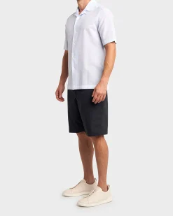 Light Blue Cotton Seersucker Shirt