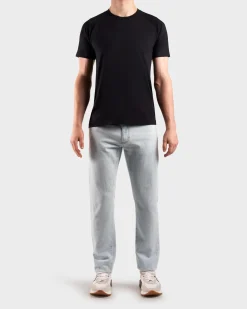 Light Blue Super Bleached Cotton City Jeans