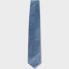 Light Blue Textured Silk Tie