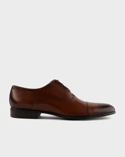 Light Brown Bruges Oxford Shoes