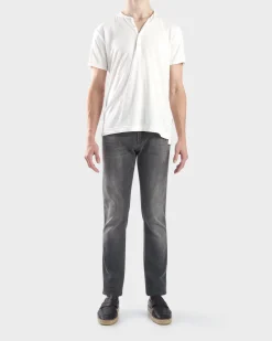 Light Grey Icon Slim Fit Jeans