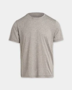 Light Grey Lyocell Cotton T-Shirt