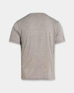 Light Grey Lyocell Cotton T-Shirt