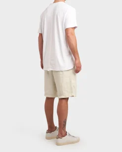 Light Lime Linen Shorts