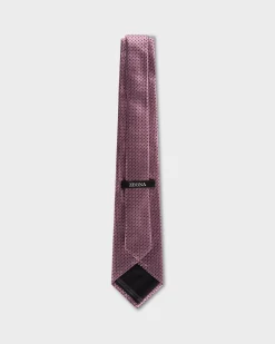 Mauve Patterned Tie