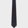 Midnight And Red Paisley Tie