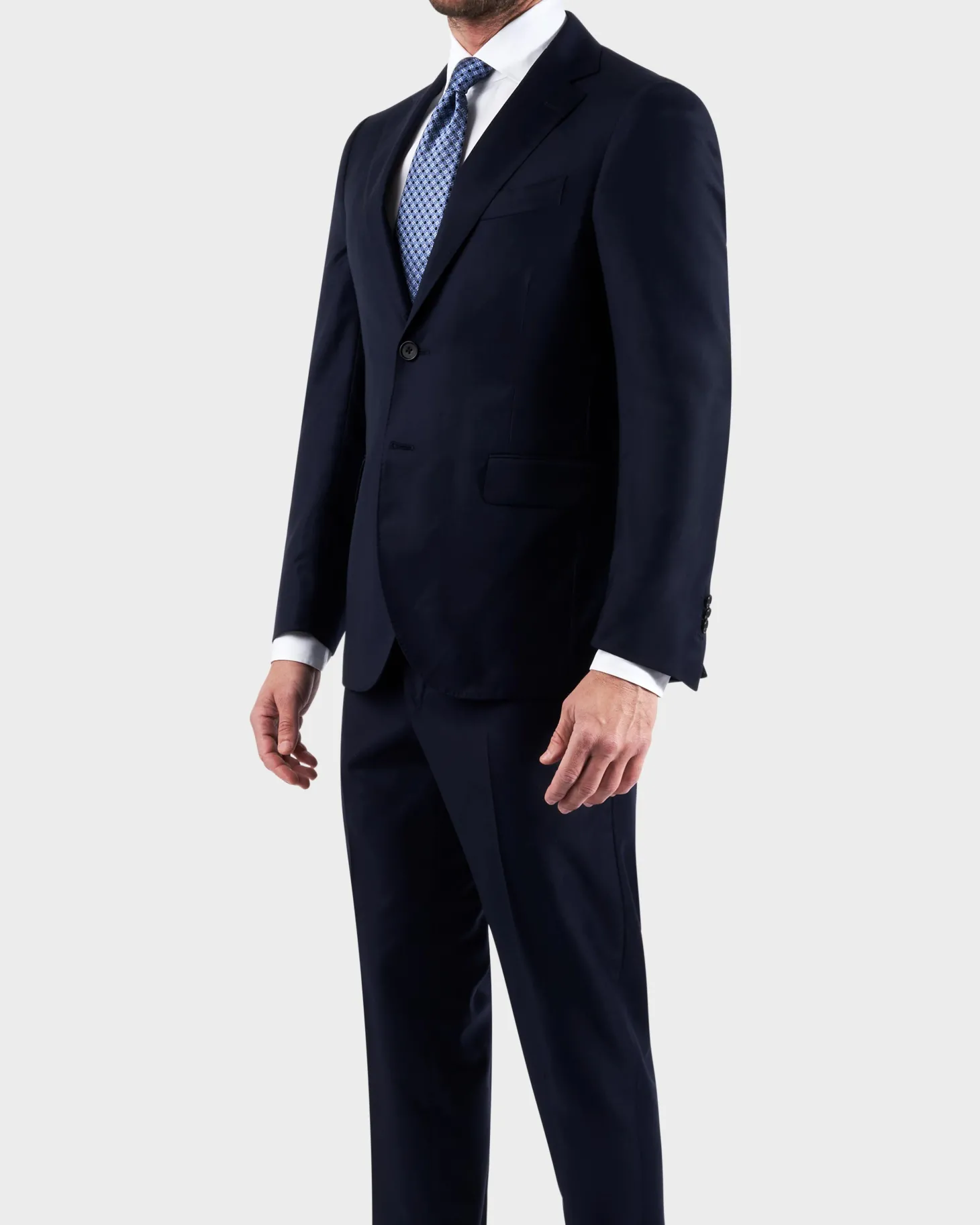 Midnight Blue Loro Piana Pure Wool Suit