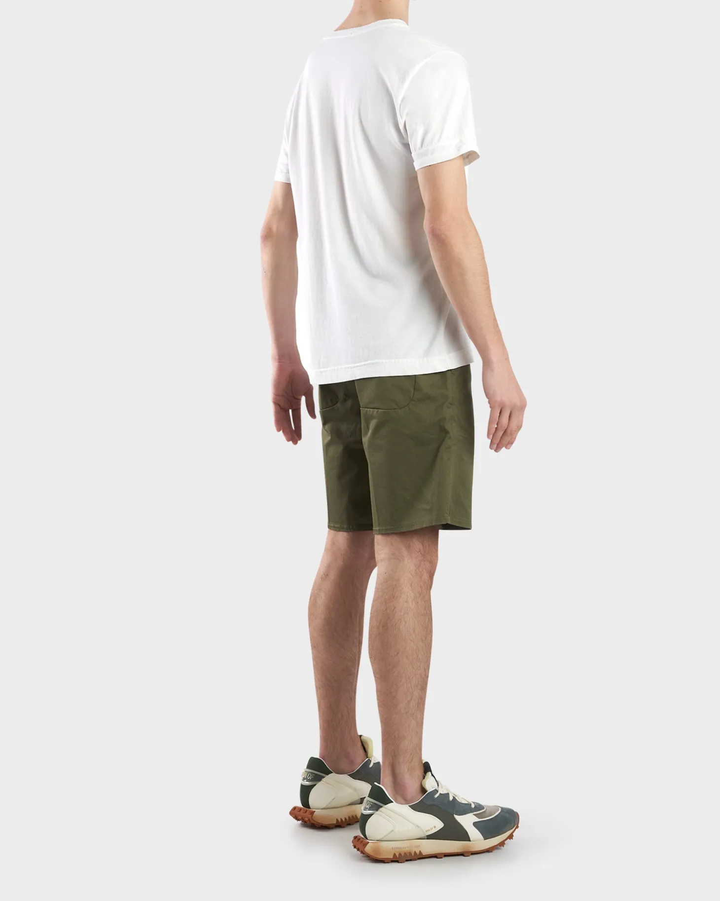 Military Green Mason Gaba Shorts