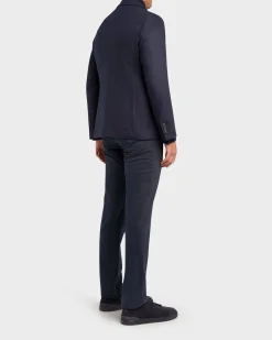 Navy Cashmere Jersey Sports Jacket